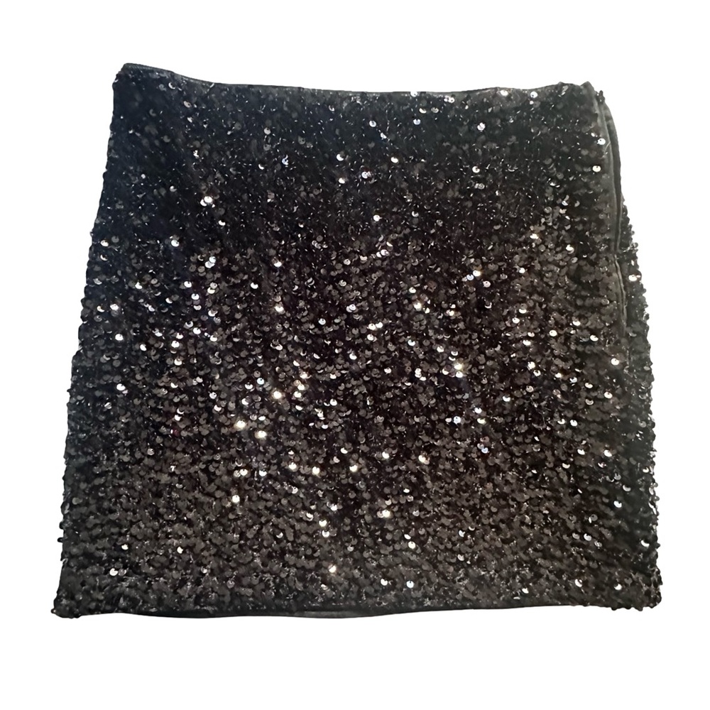 *NWOT* H&M Black Sequin Mini Skirt